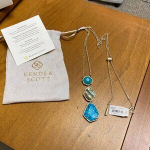 Kendra Scott - Nina - Long Necklace - Blue - new with tag